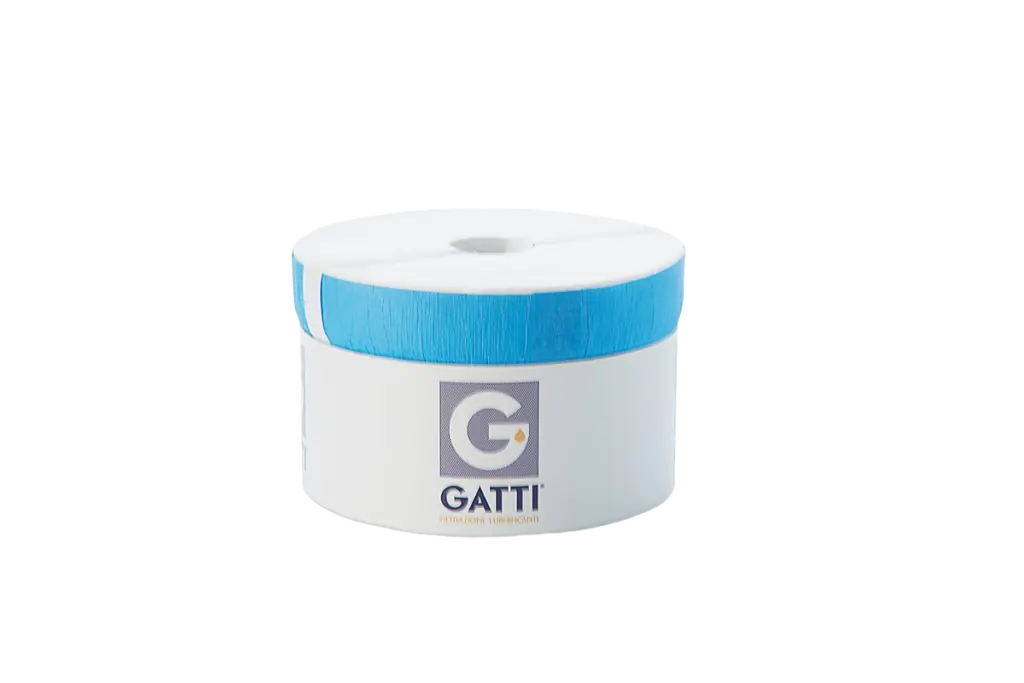Prodotti per l'ufficio di Gatti Filtrazioni Lubrificanti: carta asciugamani, carta igienica, etichetta, nastro adesivo, supporti vergini.